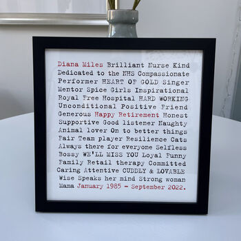 Personalised Leaving Gift And Retirement Print, 2 of 5