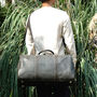 Genuine Leather Holdall, thumbnail 10 of 12