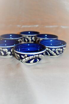 Keyne Blue Pottery Bowls, 3 of 3