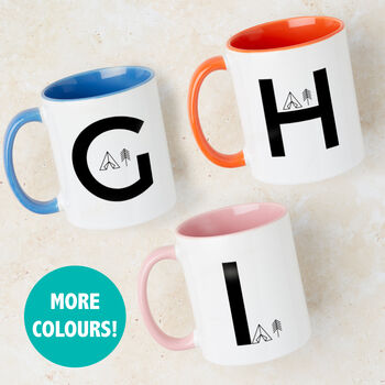 Adventure Alphabet Personalised Ceramic Mug, 3 of 10