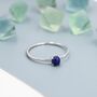 Lapis Lazuli Ring In Sterling Silver, thumbnail 4 of 10