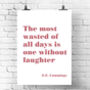 Minimalist Personalised Quote Print, thumbnail 3 of 8