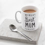 Mother's Day World's Best Mum Mug, thumbnail 1 of 2