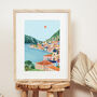 Lake Garda, Italy Travel Art Print, thumbnail 1 of 6