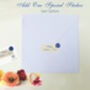 Mother Birthday Blue Hydrangea Butterflies Card, Not 3D, thumbnail 4 of 12