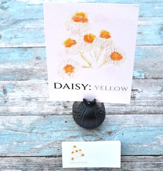 Pack Of 12 Daisy Original Personalised Wedding Invitations, 3 of 6