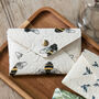 Pinatex Fabric Bumble Bee All Over Print Card Holder, thumbnail 1 of 2