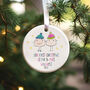 Personalised 1st Christmas As Married Couple Keepsake C, thumbnail 1 of 4