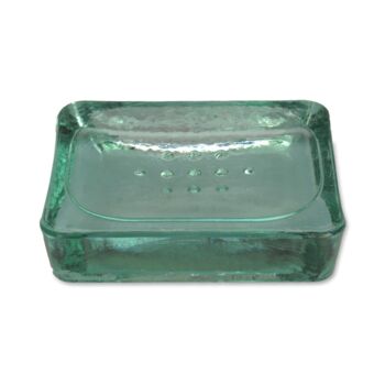 Recycled Glass Soap Dish, 2 of 2