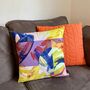 Hope Bright Abstract Cushion, thumbnail 1 of 6