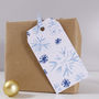 Christmas Snowflake Recycled Wrapping Paper, thumbnail 4 of 10