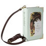 Alice In Wonderland Turquoise Book Small Handbag, thumbnail 3 of 8