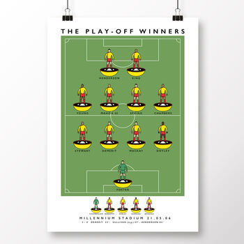 Watford Fc 2006 Play Off Winners Poster, 2 of 8