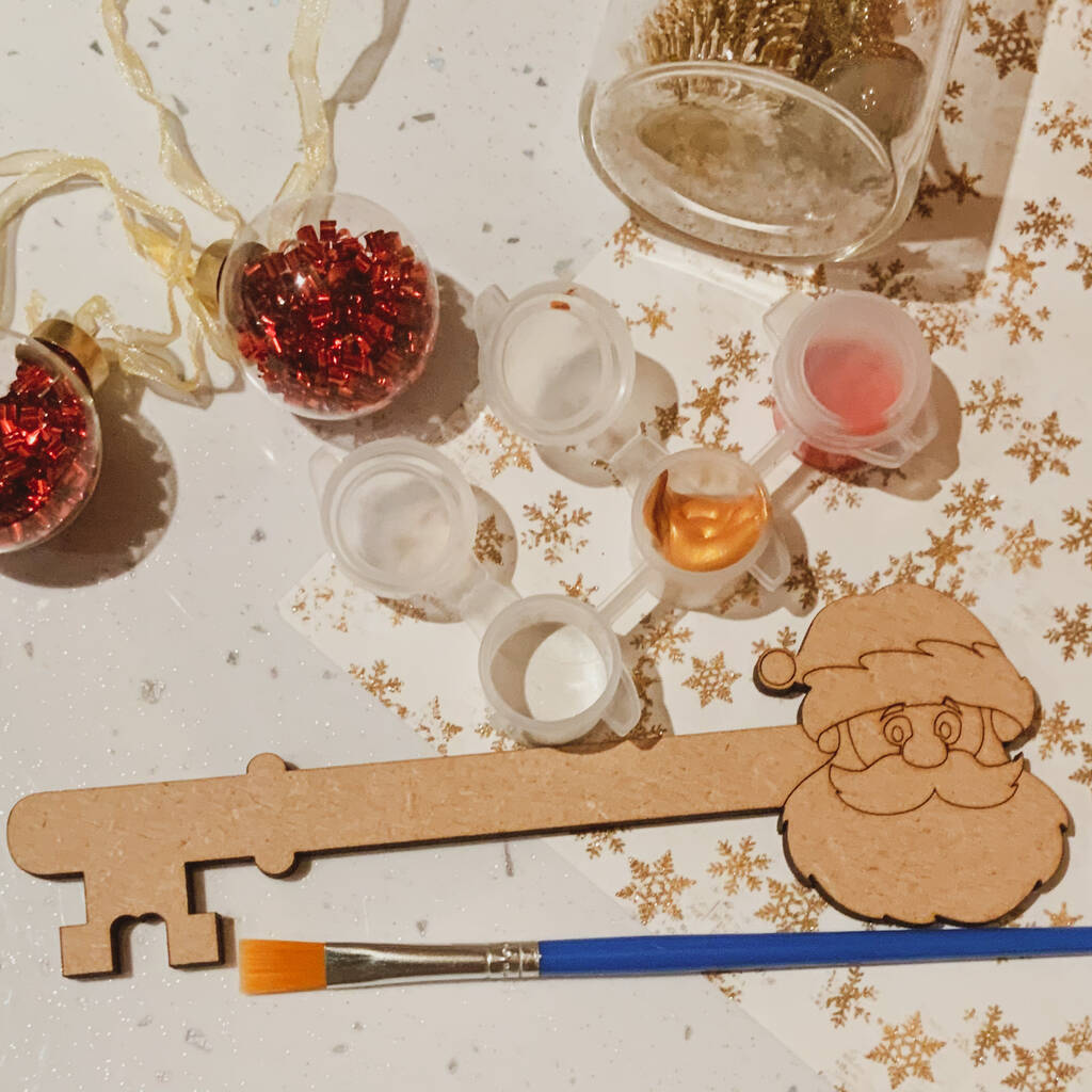 Santa Key Craft Kit