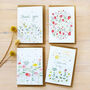 Wildflowers Notecard Pack, thumbnail 1 of 10