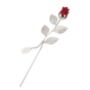 Personalised Silver Plated Red Rose, thumbnail 3 of 5