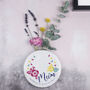 Personalised Mothers Day Flowers Ceramic Wall Vase, thumbnail 3 of 5