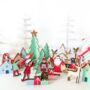 Personalised Wooden North Pole Scene Advent, thumbnail 5 of 6