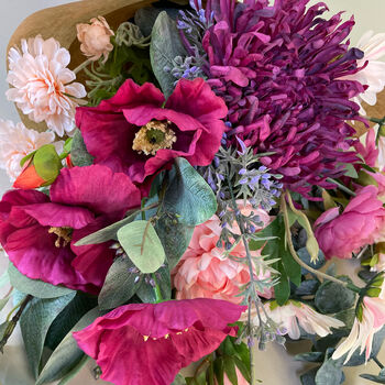 Summer Garden Faux Flowers Bouquet #Ten, 4 of 4