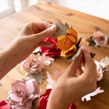 Make Your Own Paper Flower Christmas Tree Decorations, 2 of 7