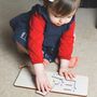 Handmade Children's Personalised Wooden Puzzle, thumbnail 4 of 4