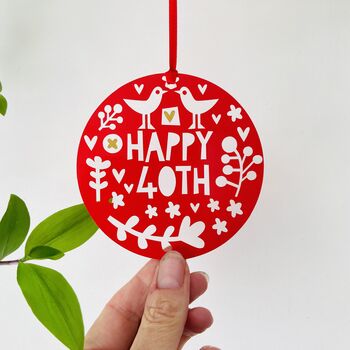 40th Keepsake Gift, 3 of 9