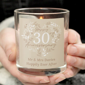 Personalised 25th Silver Wedding Anniversary Mug, 4 of 4