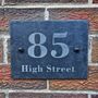 Personalised House Number Slate Sign, thumbnail 3 of 3