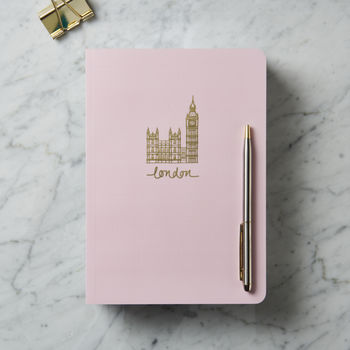 Personalised London Landmarks Notebook, 3 of 11
