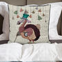 Dodo Alice In Wonderland Cushion, thumbnail 4 of 5