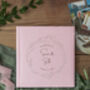 Custom Wedding Guest Book, Linen Photo Album, thumbnail 3 of 4