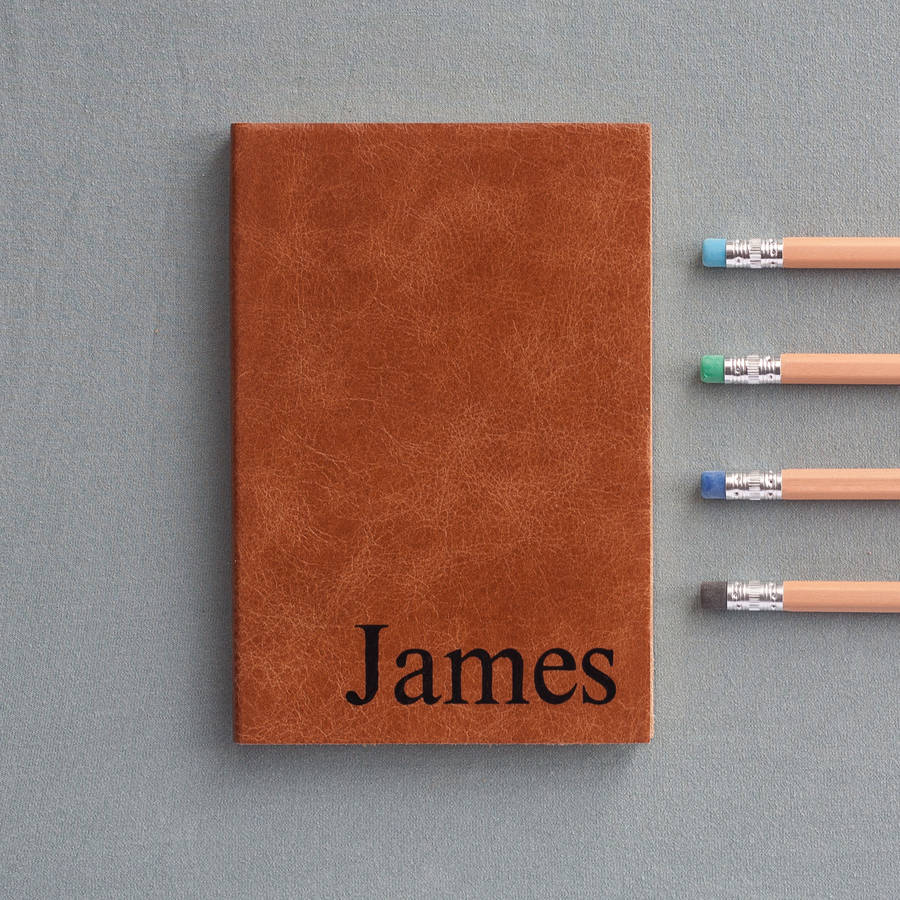 leather notebook by the leather diary and leather notebook company by