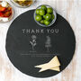 Personalised Family Birth Flower Cake Stand Gift For Mum Nan, thumbnail 8 of 12