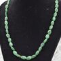 Green Aventurine Beaded Necklace: 18 Inch, thumbnail 4 of 10