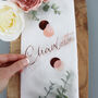 Rose Gold Delicate Wedding Place Settings, thumbnail 6 of 12