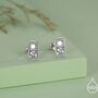 Sterling Silver Retro Game Console Stud Earrings, thumbnail 1 of 12
