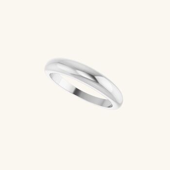 Petite Dome Ring Silver, 4 of 5