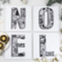 Noel Christmas Placemats Set Of Four, thumbnail 5 of 7