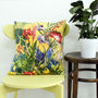 Exotic Tropical Flower Design Scatter And Sofa Cushion, thumbnail 1 of 4