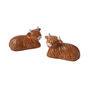 Bramble Farm Highland Cow Salt And Pepper Shakers, thumbnail 3 of 5