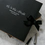 Monochrome Wedding Guest Book, thumbnail 3 of 8