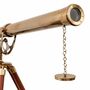 60 Inch Handcrafted Bronze Telescope With Tripod Stand, thumbnail 3 of 9