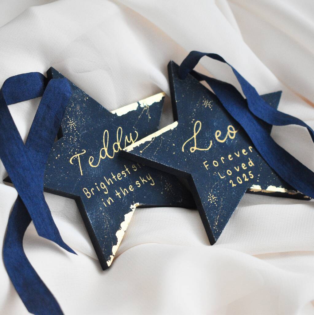 Personalised Christmas Memorial Bauble Ornament, 1 of 5