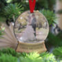 Snow Globe Photo Christmas Decoration, thumbnail 8 of 9