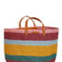 Bold Striped Sisal Shopper, thumbnail 4 of 4