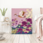 Flying Crane Japanese Art Print, thumbnail 5 of 5