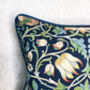 Blue Indigo Lodden William Morris 18' Cushion Cover, thumbnail 3 of 6