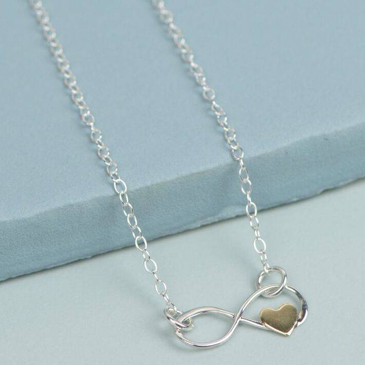 infinite love necklace by suzy q designs | notonthehighstreet.com