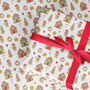 Gingerbread Christmas Wrapping Paper, thumbnail 3 of 3
