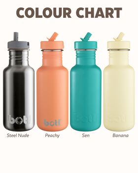 500ml Tough Stainless Steel Lightweight Bottle, 2 of 6
